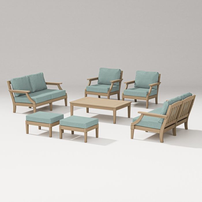 Estate 7-piece Lounge Loveseat Set