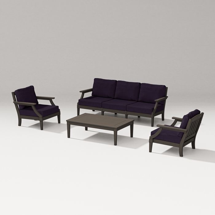 Estate 4-piece Lounge Sofa Set