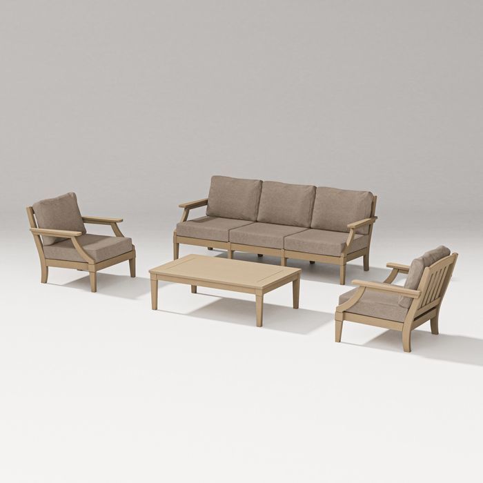 Estate 4-piece Lounge Sofa Set