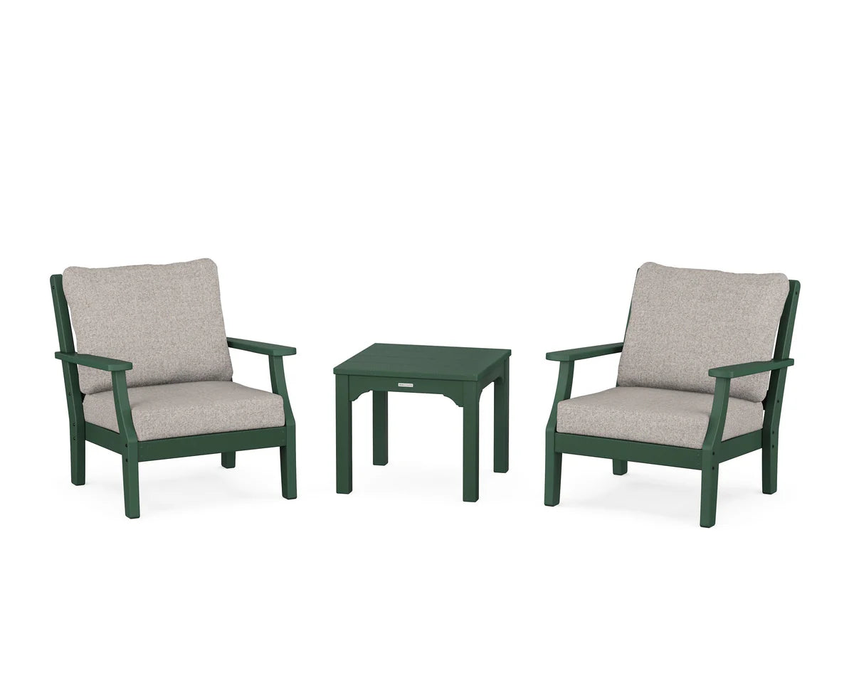 Chinoiserie 3-Piece Deep Seating Set
