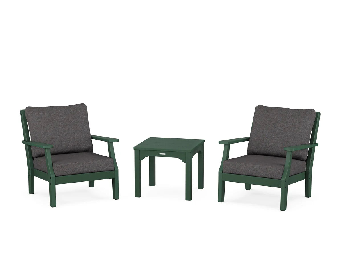 Chinoiserie 3-Piece Deep Seating Set