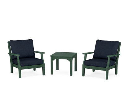 Chinoiserie 3-Piece Deep Seating Set