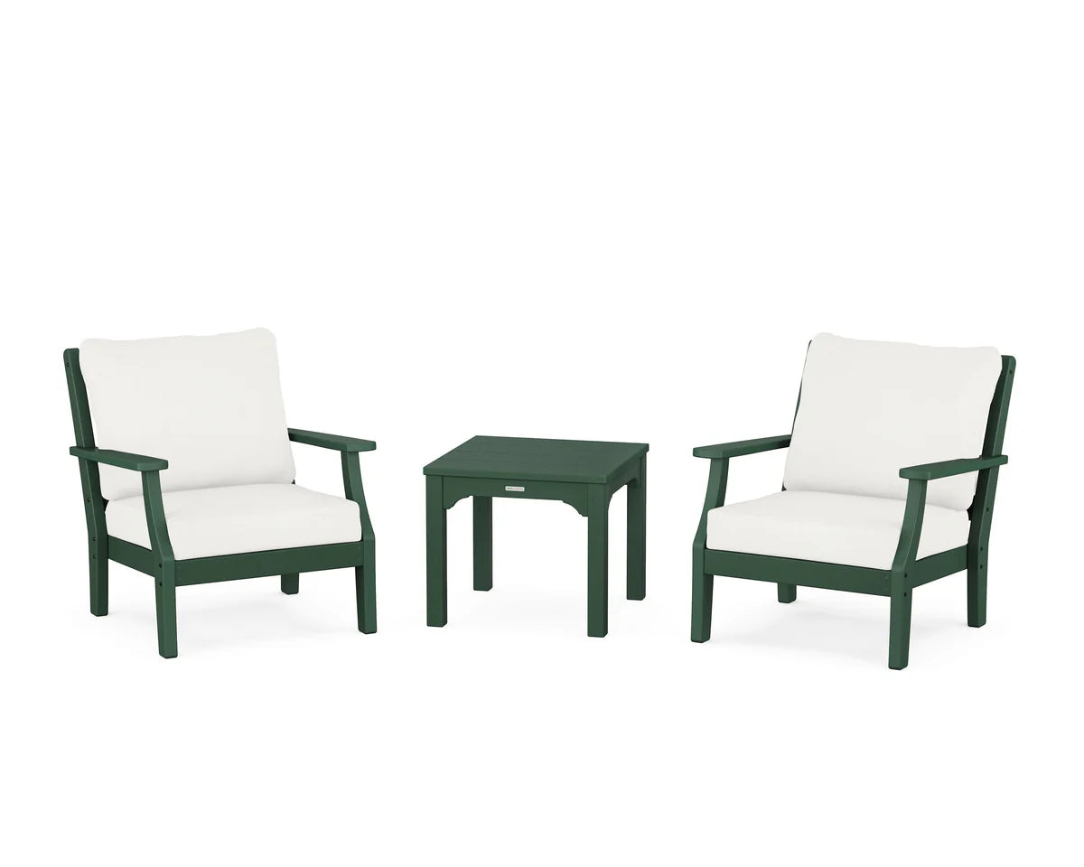 Chinoiserie 3-Piece Deep Seating Set