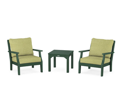 Chinoiserie 3-Piece Deep Seating Set