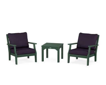 Chinoiserie 3-Piece Deep Seating Set