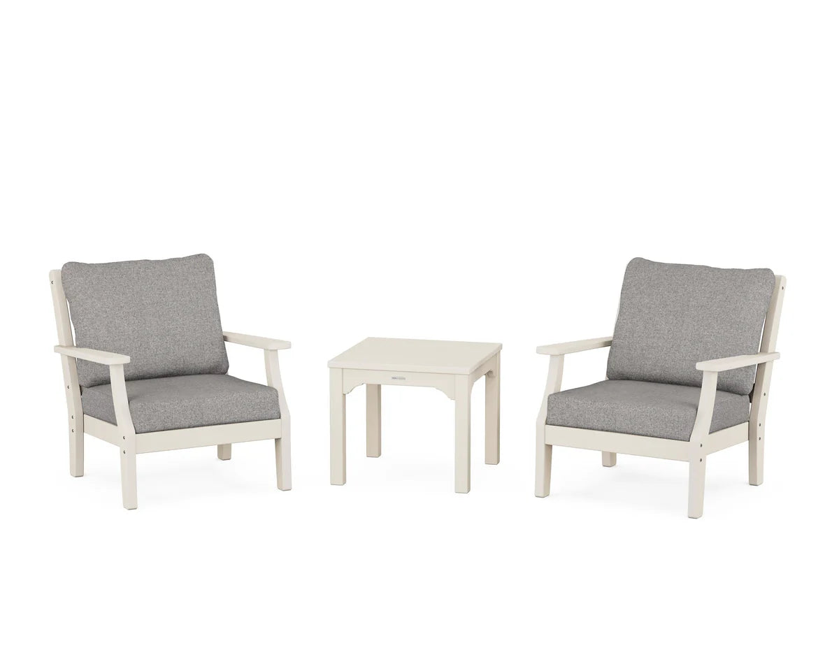 Chinoiserie 3-Piece Deep Seating Set