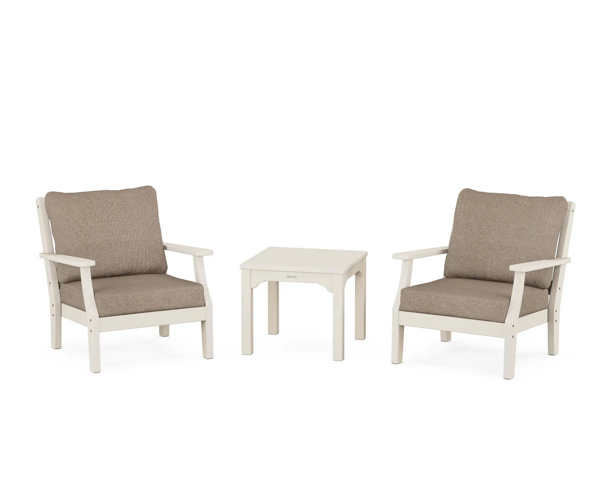 Chinoiserie 3-Piece Deep Seating Set