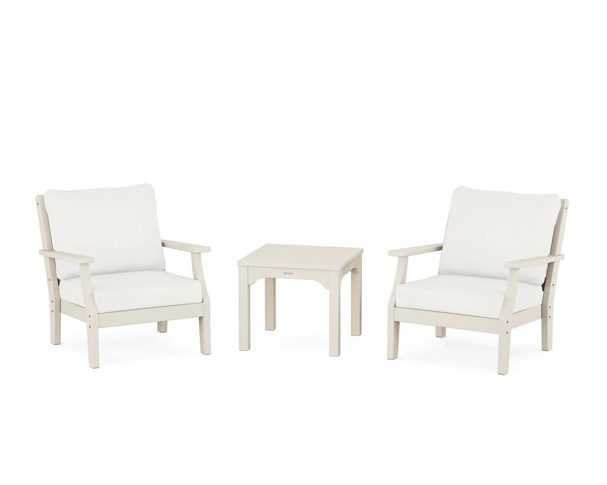 Chinoiserie 3-Piece Deep Seating Set