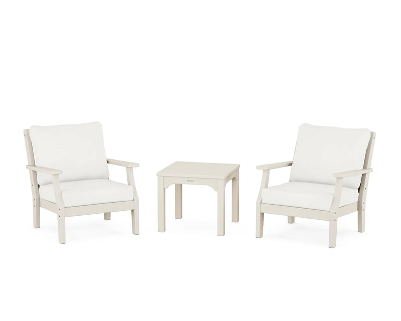 Chinoiserie 3-Piece Deep Seating Set
