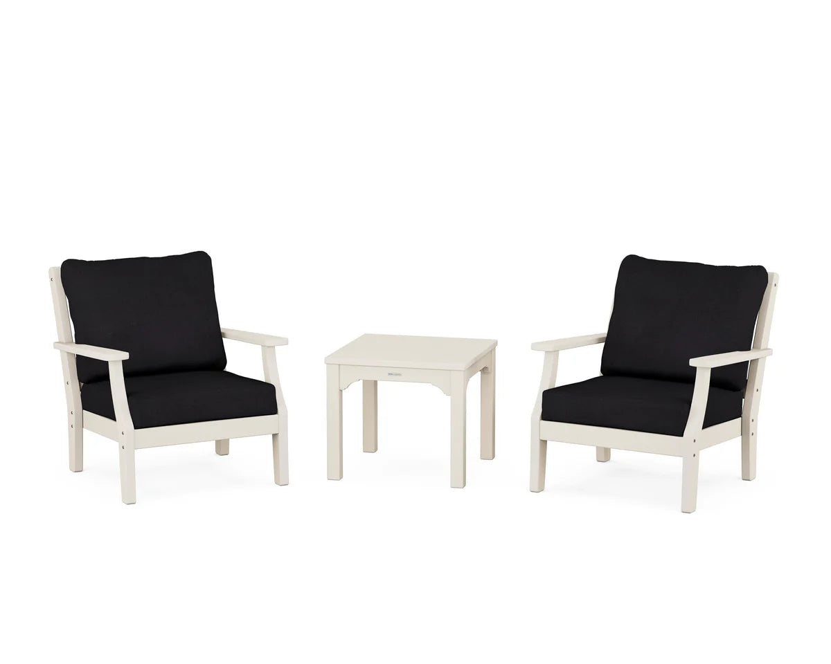 Chinoiserie 3-Piece Deep Seating Set