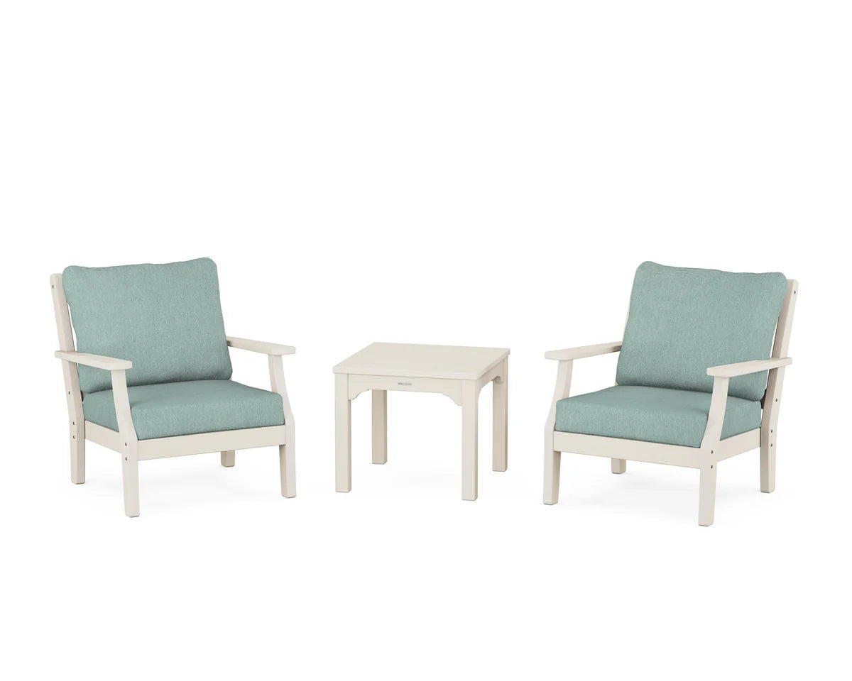 Chinoiserie 3-Piece Deep Seating Set