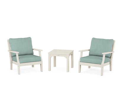 Chinoiserie 3-Piece Deep Seating Set