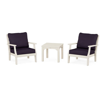 Chinoiserie 3-Piece Deep Seating Set