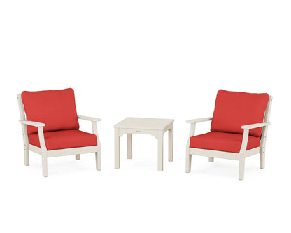 Chinoiserie 3-Piece Deep Seating Set