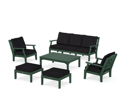 Chinoiserie 6-Piece Lounge Sofa Set