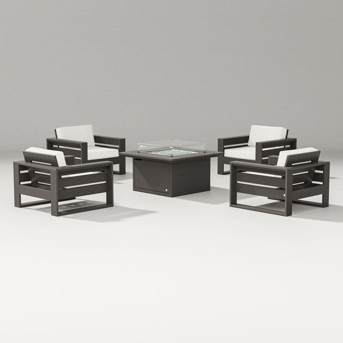 Latitude 5-piece Lounge Fire Table Set