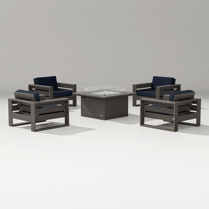Latitude 5-piece Lounge Fire Table Set
