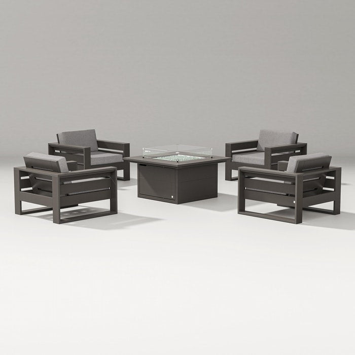 Latitude 5-piece Lounge Fire Table Set