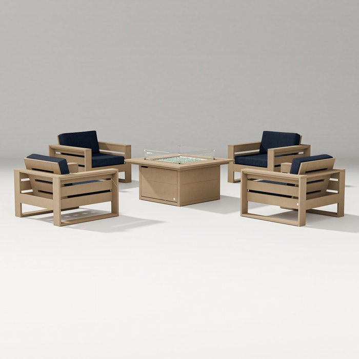 Latitude 5-piece Lounge Fire Table Set