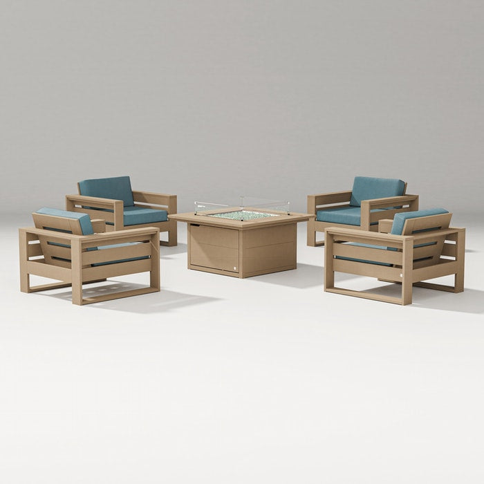 Latitude 5-piece Lounge Fire Table Set