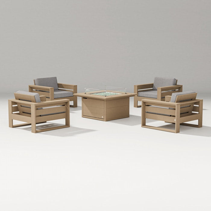 Latitude 5-piece Lounge Fire Table Set