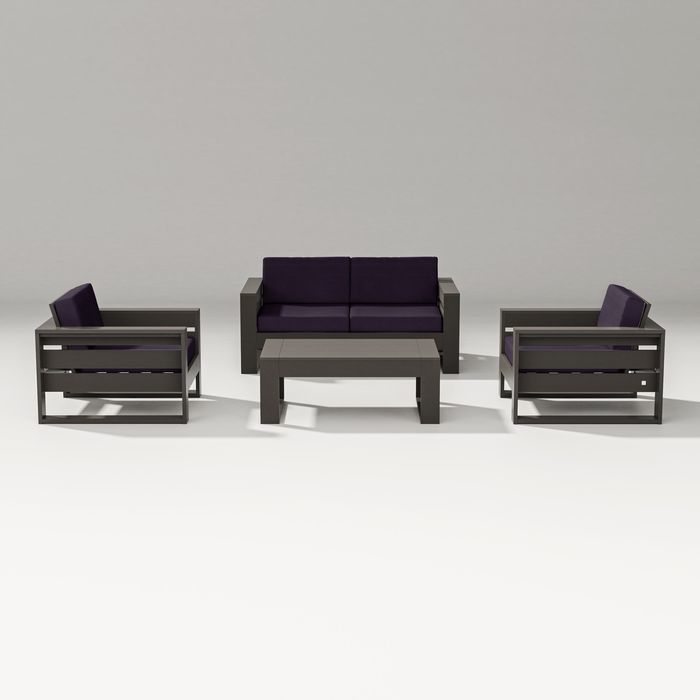 Latitude 4-piece Lounge Loveseat Set