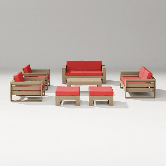 Latitude 7-piece Lounge Loveseat Set