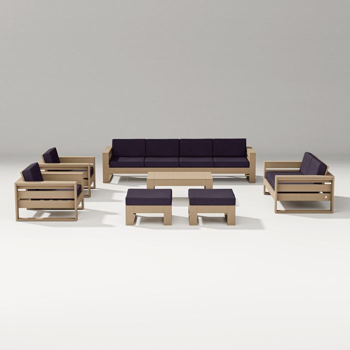 Latitude 8-piece Lounge Sofa Set