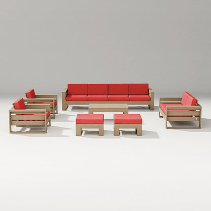 Latitude 8-piece Lounge Sofa Set