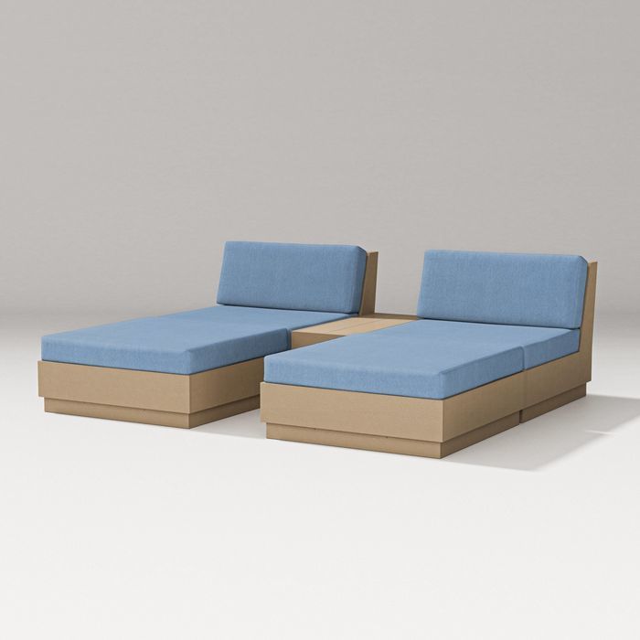 Elevate Double Chaise Set