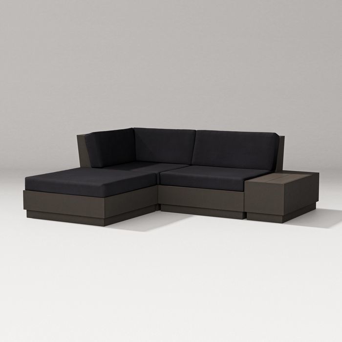 Elevate Loveseat Sectional With Chaise