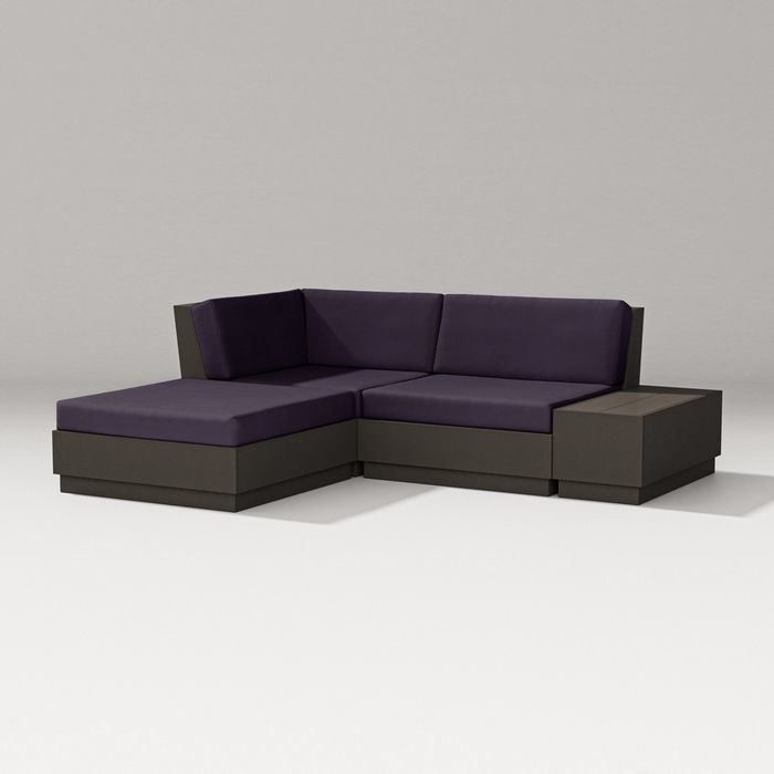 Elevate Loveseat Sectional With Chaise