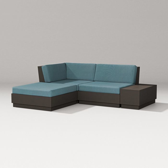 Elevate Loveseat Sectional With Chaise