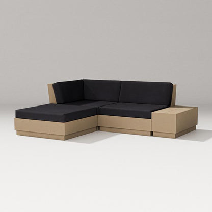 Elevate Loveseat Sectional With Chaise