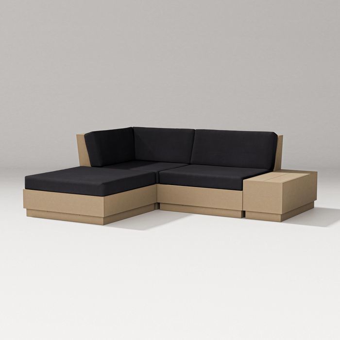 Elevate Loveseat Sectional With Chaise