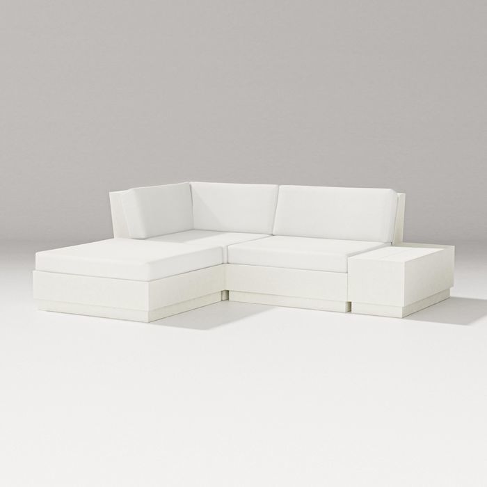 Elevate Loveseat Sectional With Chaise