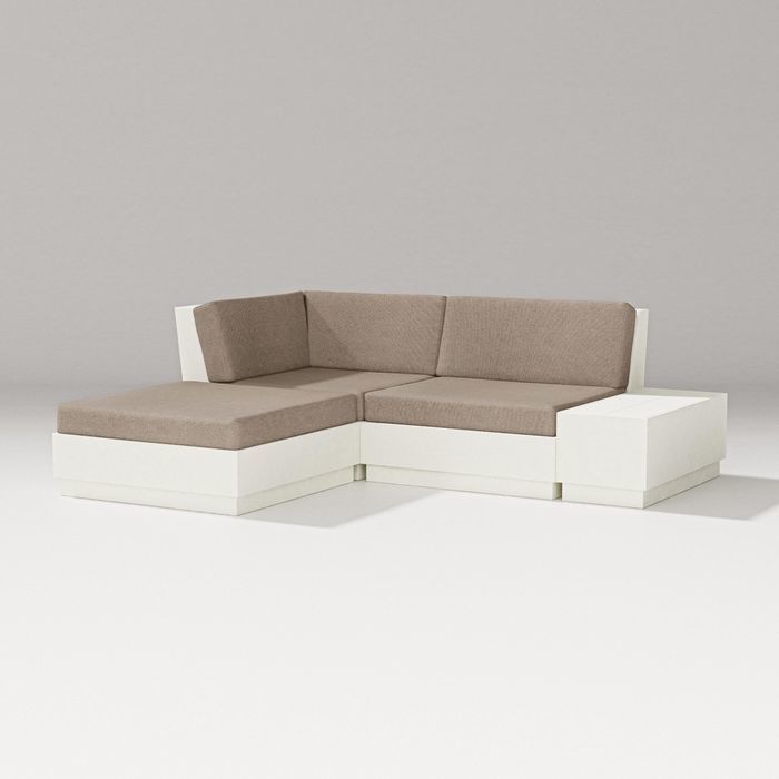 Elevate Loveseat Sectional With Chaise