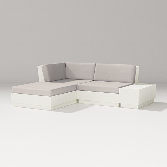 Elevate Loveseat Sectional With Chaise