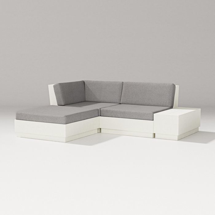 Elevate Loveseat Sectional With Chaise