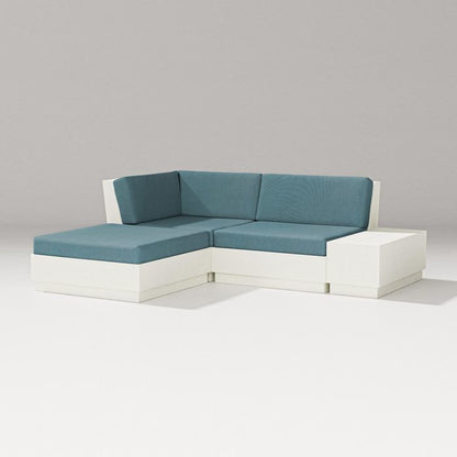 Elevate Loveseat Sectional With Chaise