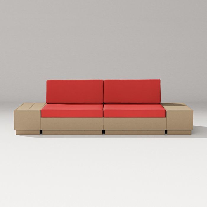 Elevate 4-piece Loveseat Sectional