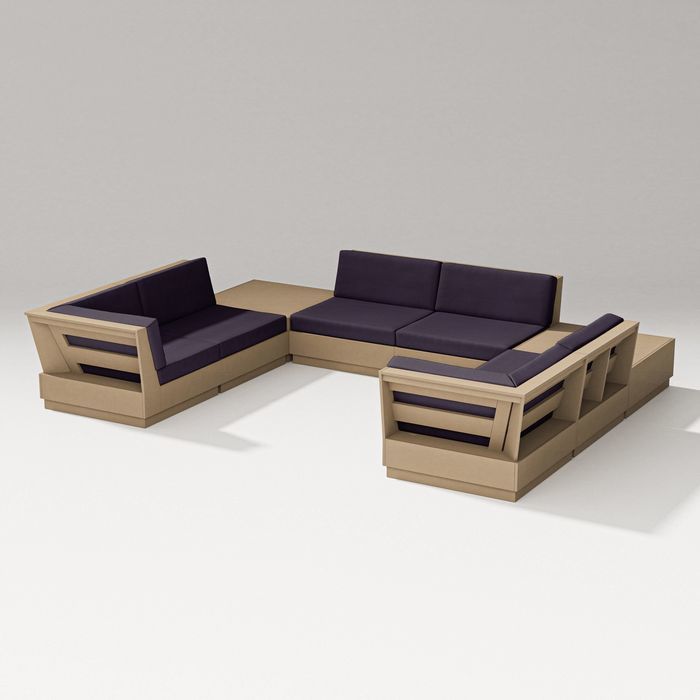 Elevate 8-piece U-shaped Sectional