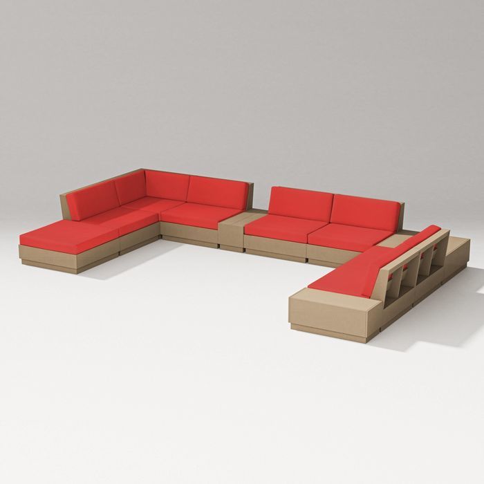 Elevate 11-piece Conversation Sectional Set