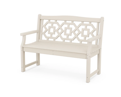 Chinoiserie 48" Garden Bench