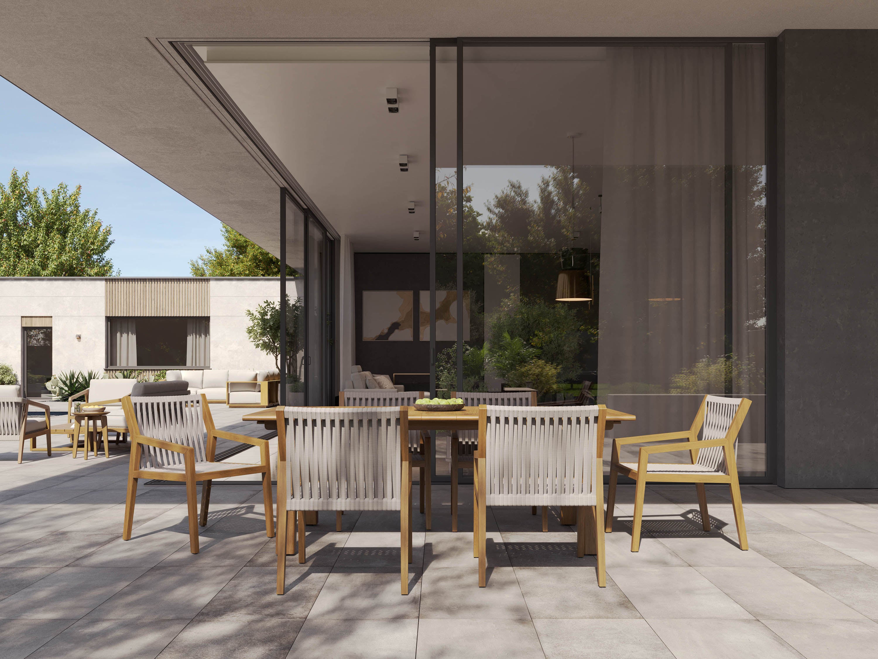 Lido Dining Chair with Seat Cushion