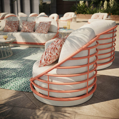 Orbit Cushion Swivel Lounger