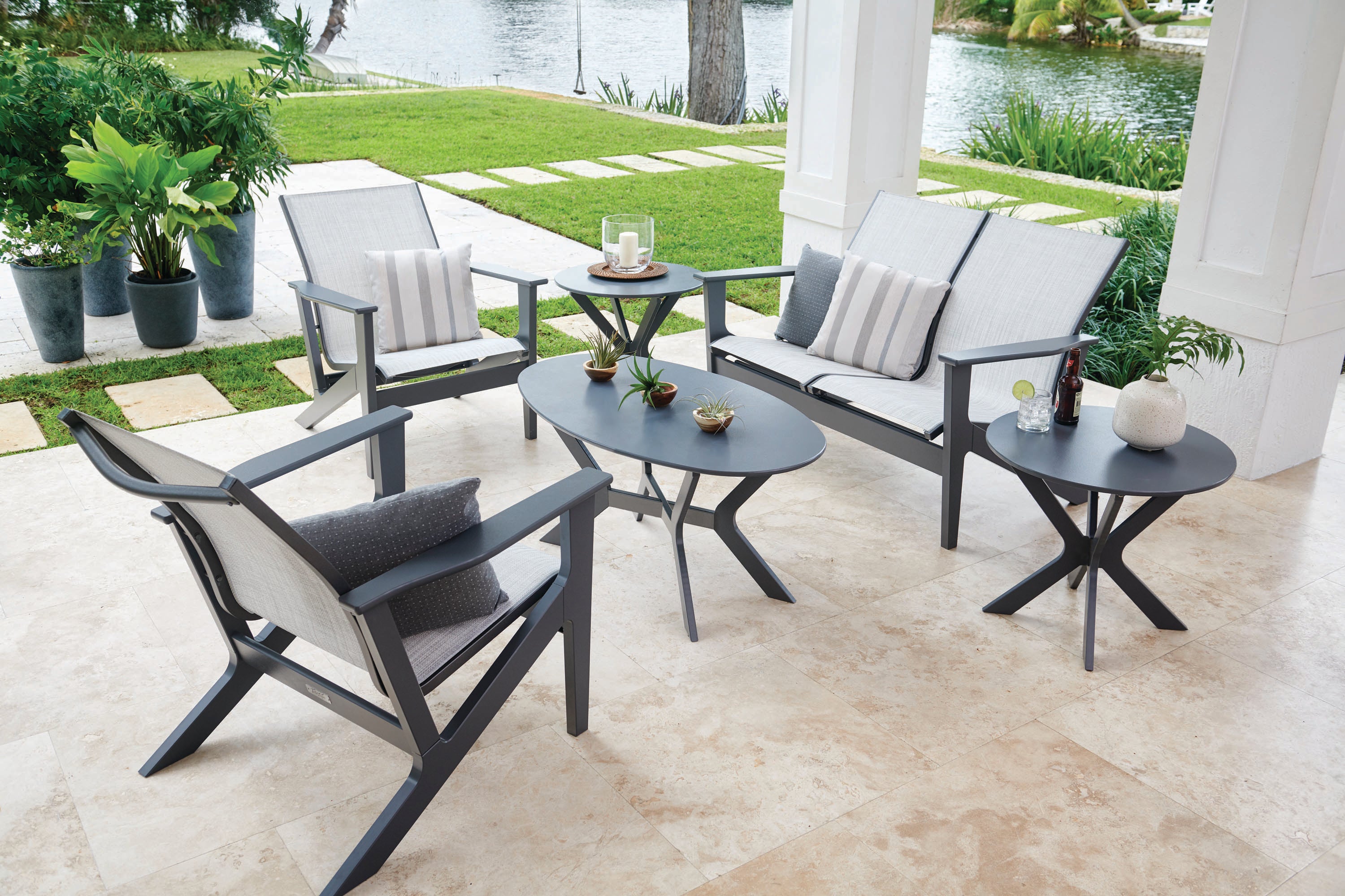 Wexler Chat Height Arm Chair w/ Polymer Arms