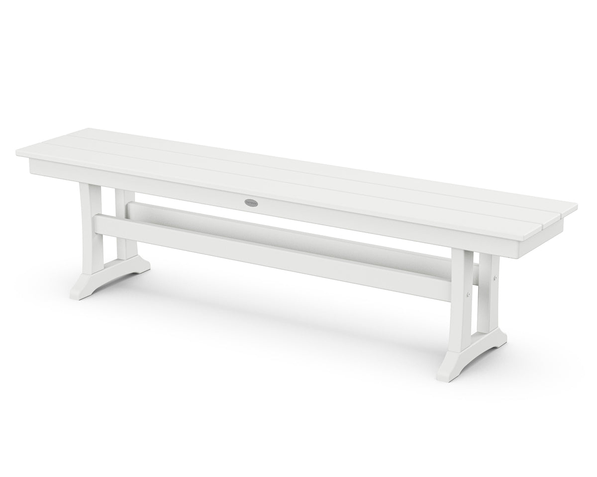 Farmhouse Trestle 65" Bench