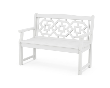 Chinoiserie 48" Garden Bench