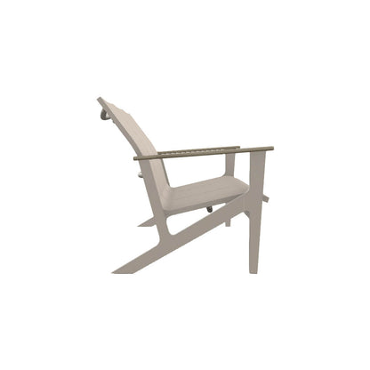 Wexler Chat Height Three-Seat Sofa w/ Polymer Arms